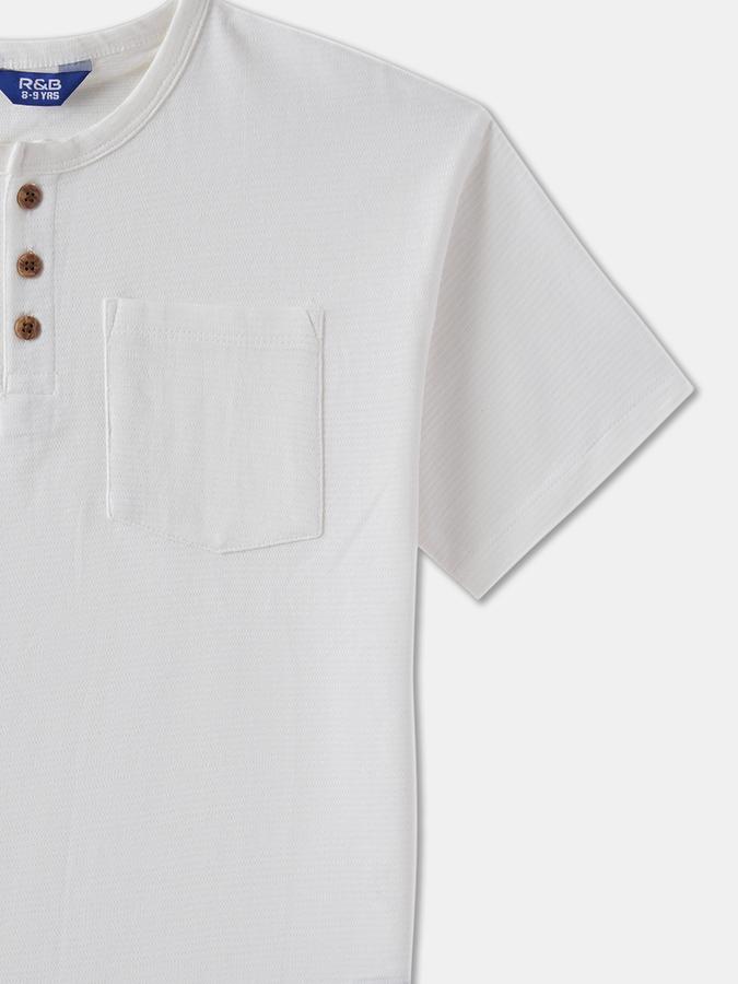 Boys Solid T-Shirt image number 2