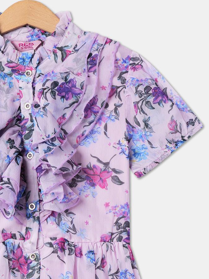 R&B Girls Pink Casual Dresses image number 2