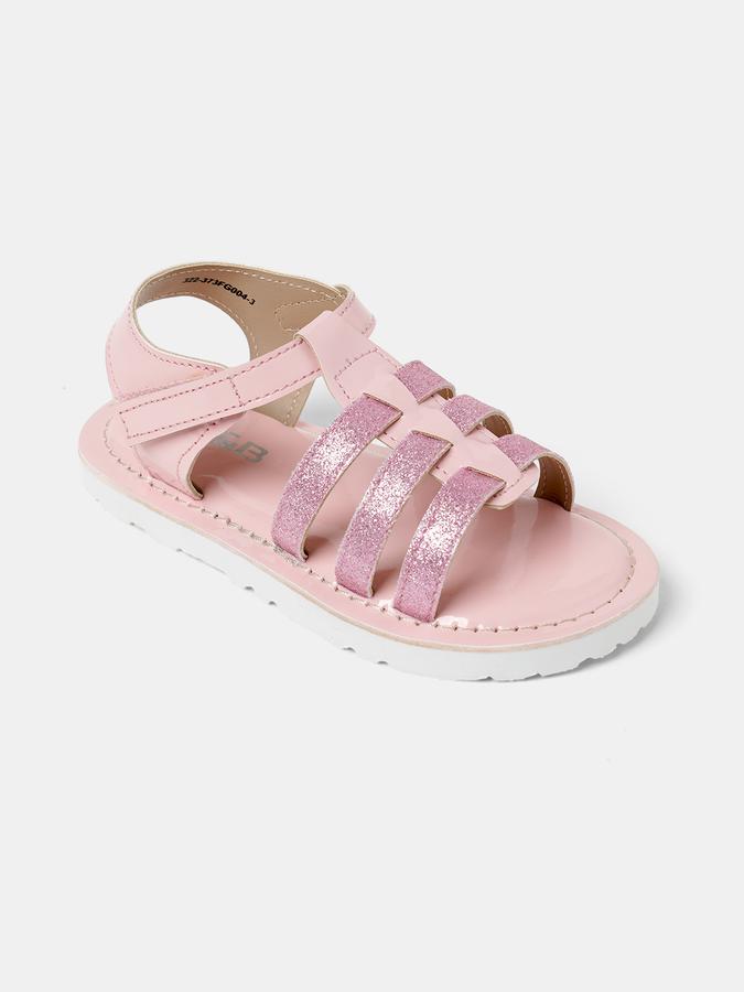 R&B Girls Pink Sandals image number 2