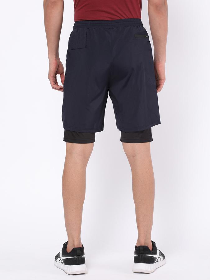 R&B Men Blue Shorts image number 2