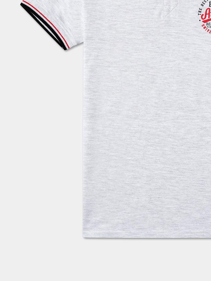 R&B Boy's Solid Polo image number 3