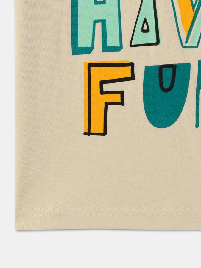 Boys Printed Pure Cotton Regular T Shirt image number 3