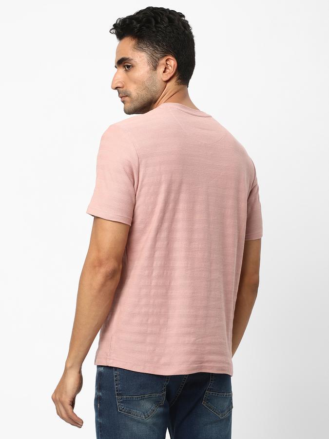 Men Regular Fit Crew-Neck T-Shirt image number 2