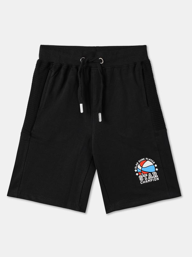 R&B Boys Black Shorts & 3/4ths