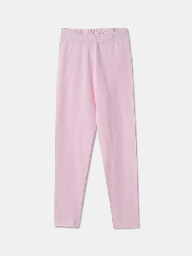 Girls Fitted Full Length Mid Rise Legging