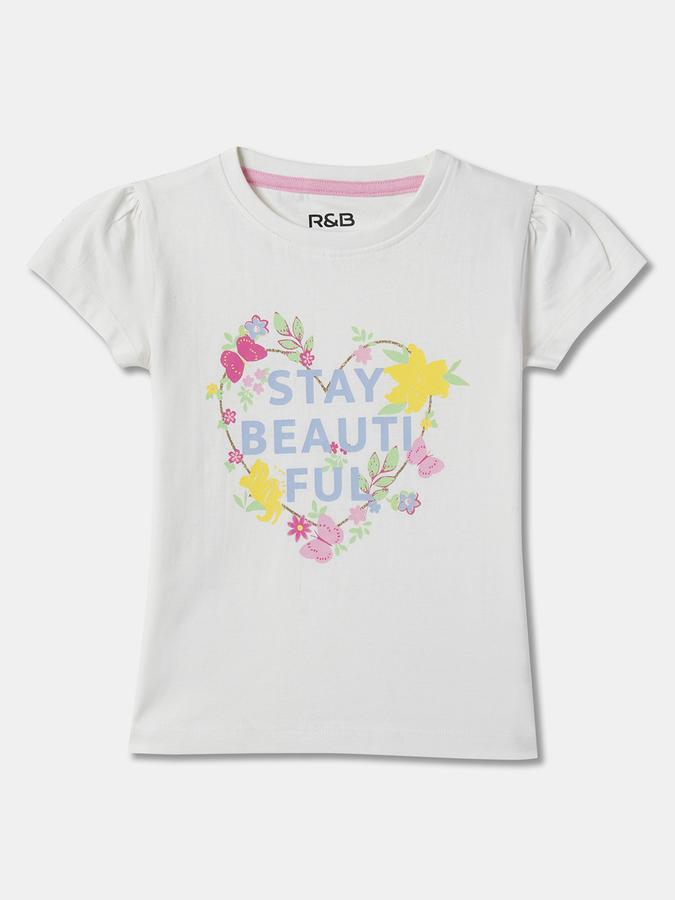 Girls Graphic Regular Fit T-Shirt