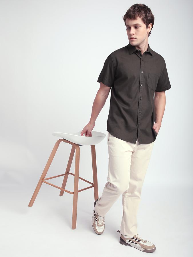 Slim Fit Men Trousers image number 1
