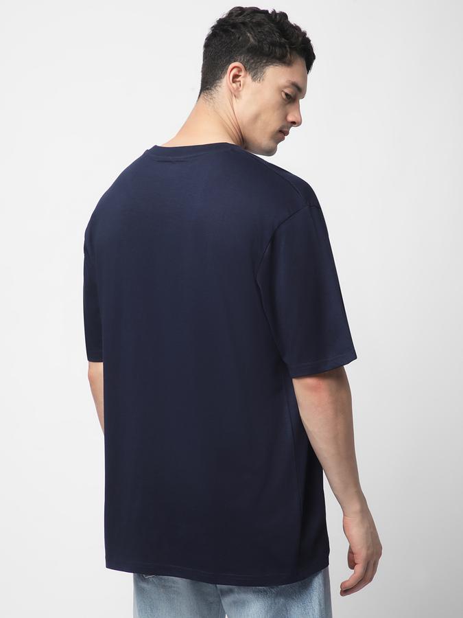 R&B MEN'S Graphic Printed T-Shirt with Crew Neck and Short Sleeves image number 2