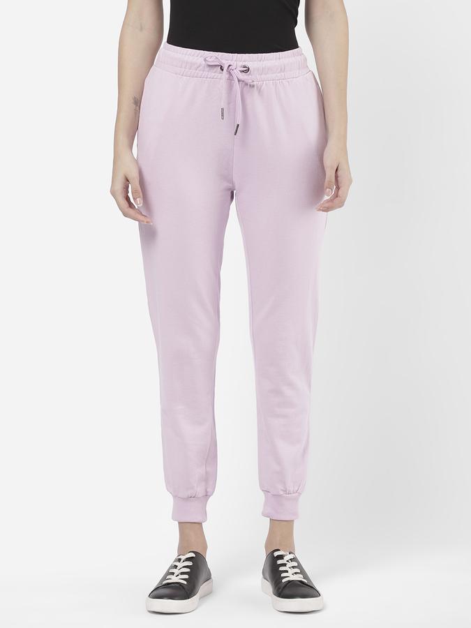 R&B Women Purple Track Pants