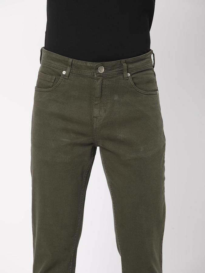 R&B Men's Fashion Carrot Fit Jeans image number 3