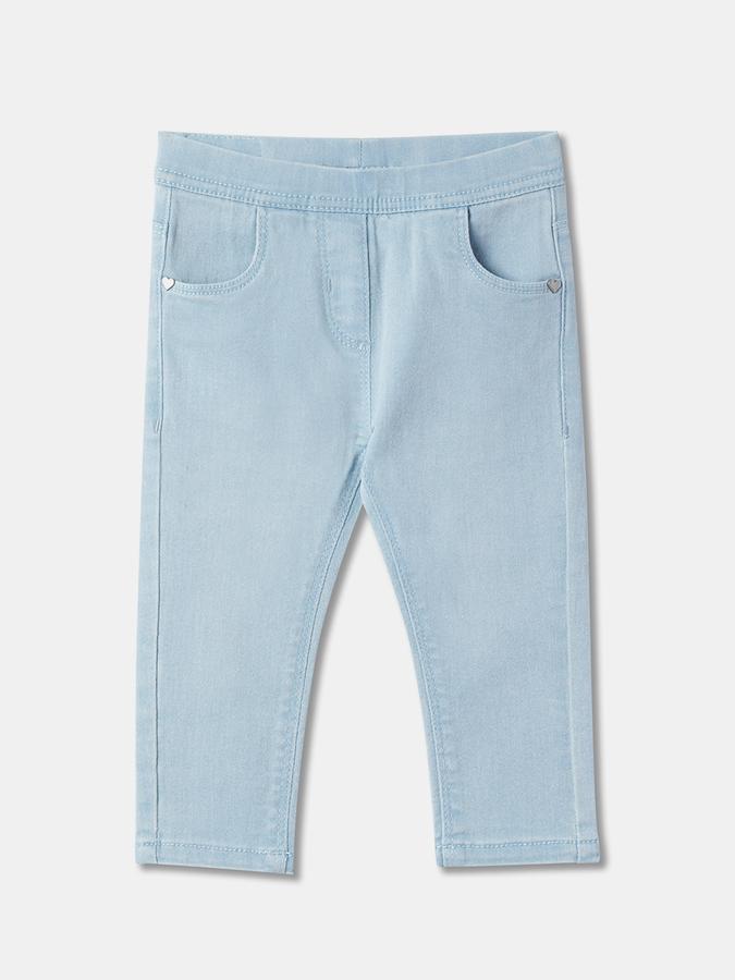 Girls Mid-Rise Straight Fit Jeans