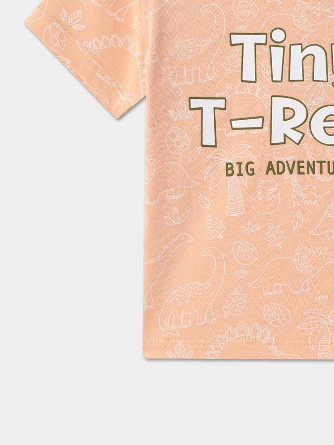 Baby Boys Printed Pure Cotton Regular T Shirt image number 3