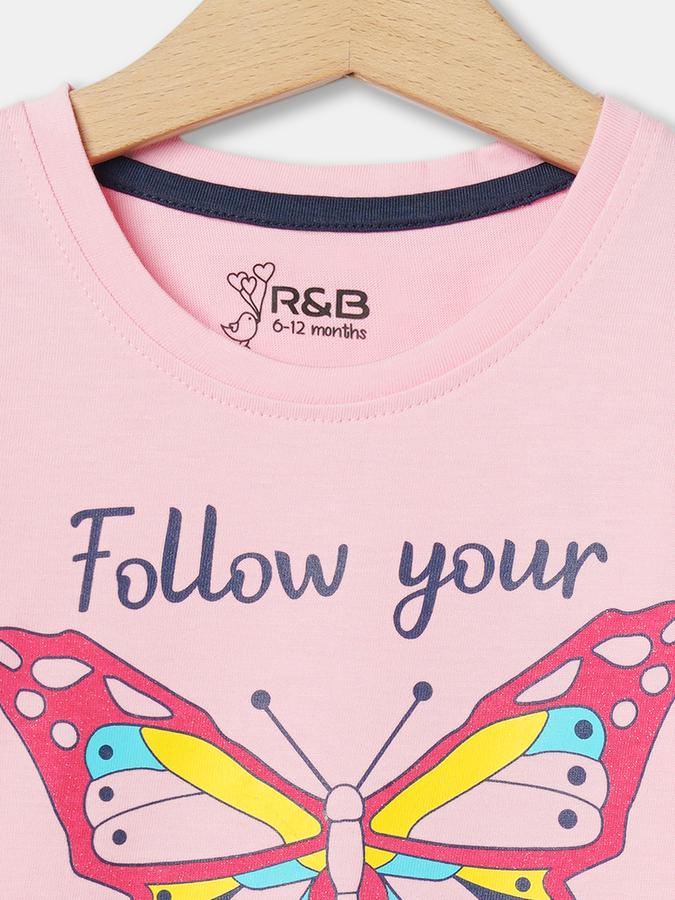 R&B Pink Girls T-shirts image number 2