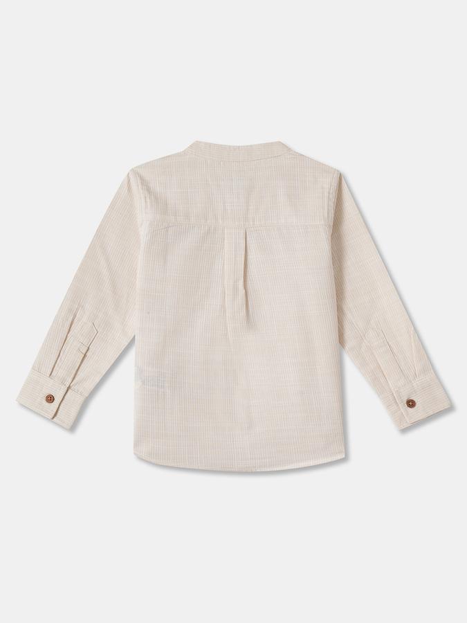 R&B Baby Boys Solid Casual Shirt  image number 1