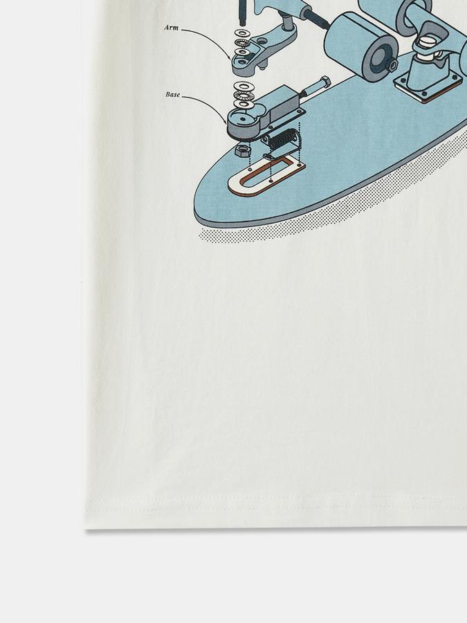 Boys Cotton Regular Fit Crew Neck Graphic T-shirt
