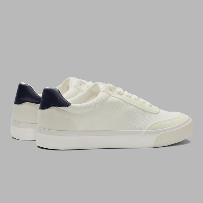 R&B Men's White Sneakers image number 3