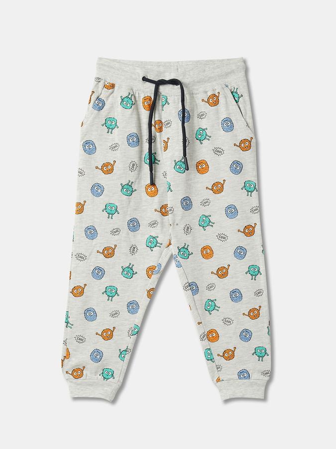 Boys Graphic Print Short Sleeve Crew Neck Sleepwear Set