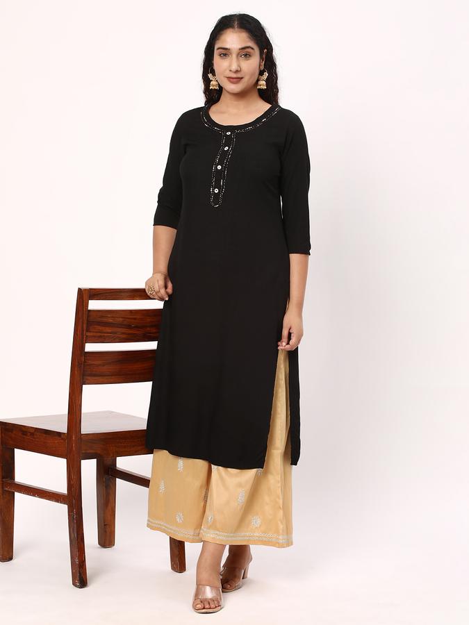 Women Relaxed Fit Palazzos image number 1