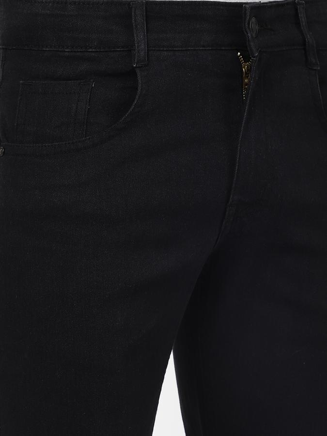 R&B Men Black Jeans image number 3