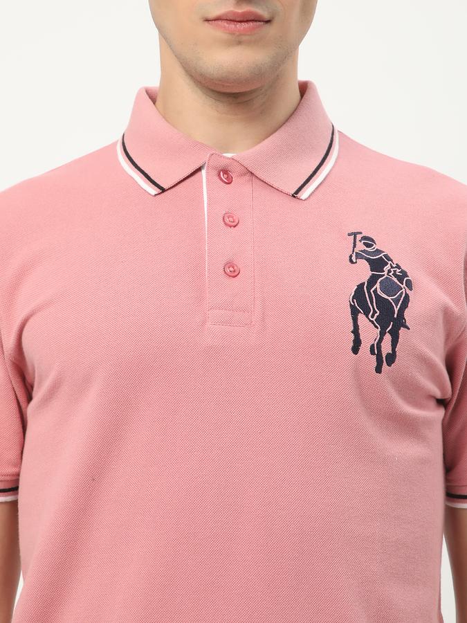 Men Regular Fit Polo T-Shirt image number 3
