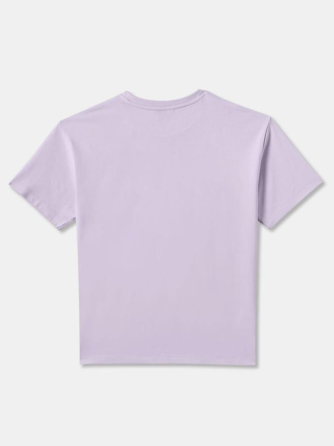 Girls Graphic Print Pure Cotton Regular T Shirt image number 1