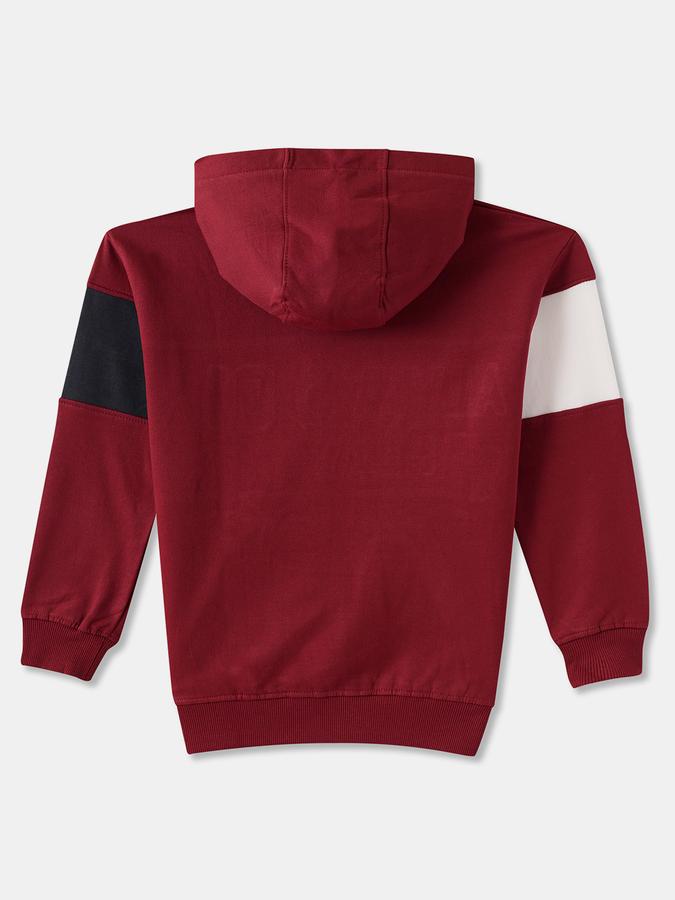 Boys Relaxed Fit Full Sleeve Hooded SweaT-Shirt