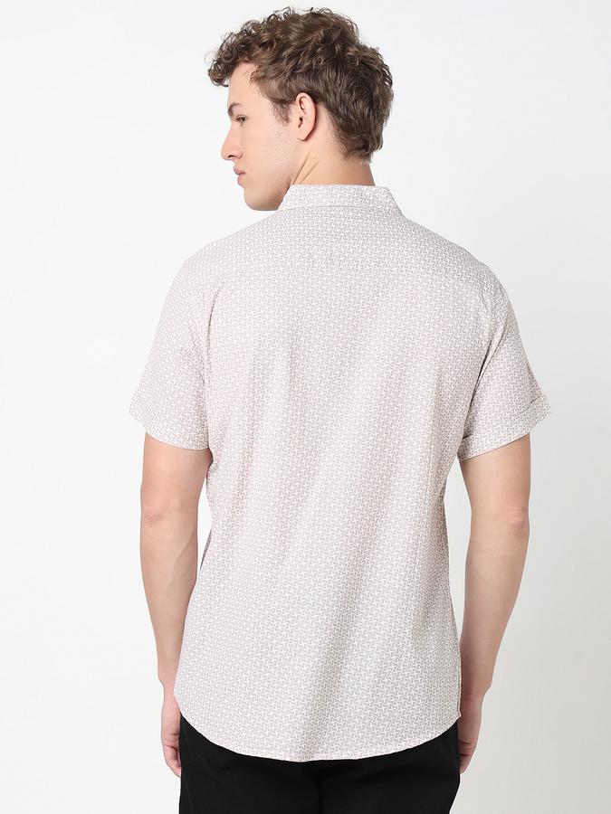 R&B MENS CASUAL Short sleeve SHIRT-REGULAR FIT image number 3
