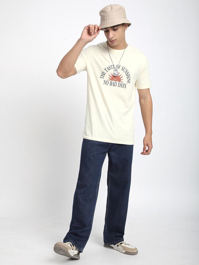 Printed Men Round Neck T-Shirt image number 1