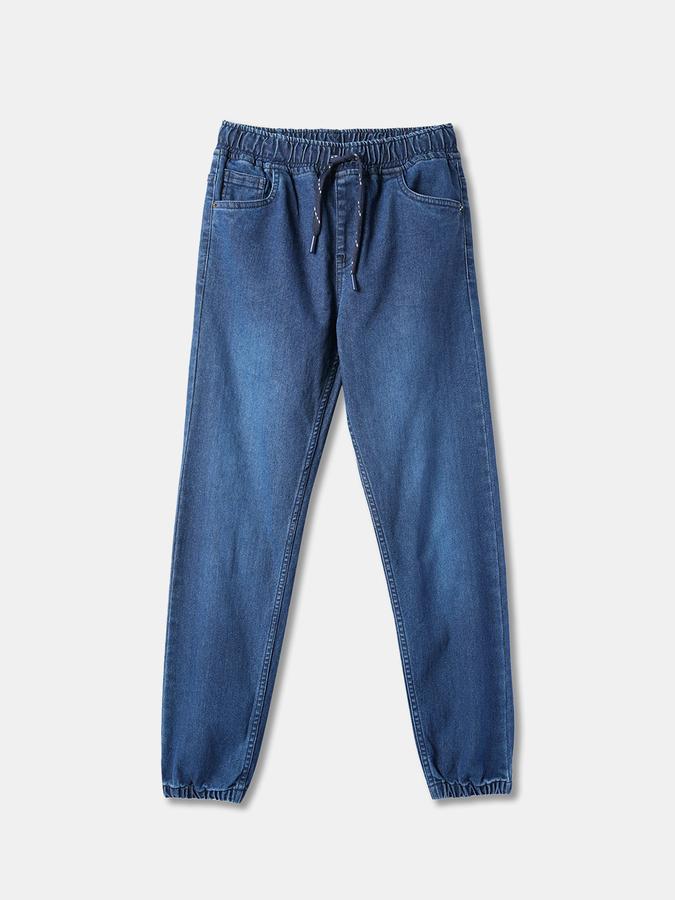 Boys Lightly Washed Relaxed Fit Jeans