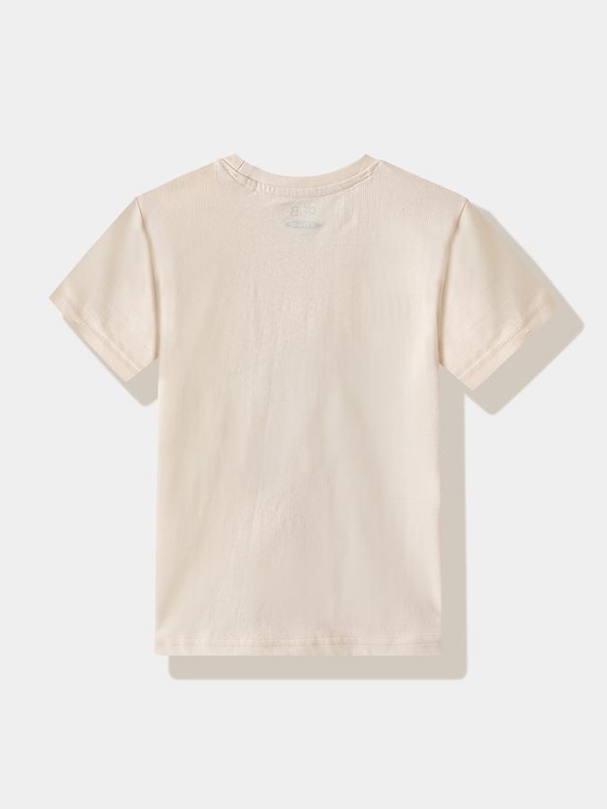 Boys Cotton Regular Fit Crew Neck Graphic T-shirt