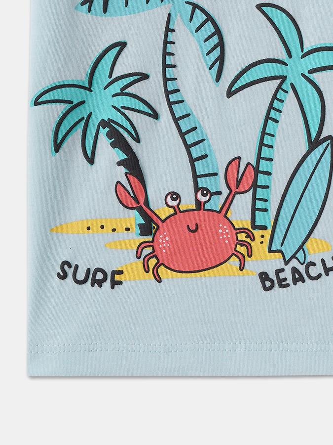 Boys Regular Fit Short Sleeve Crew Neck T-Shirt