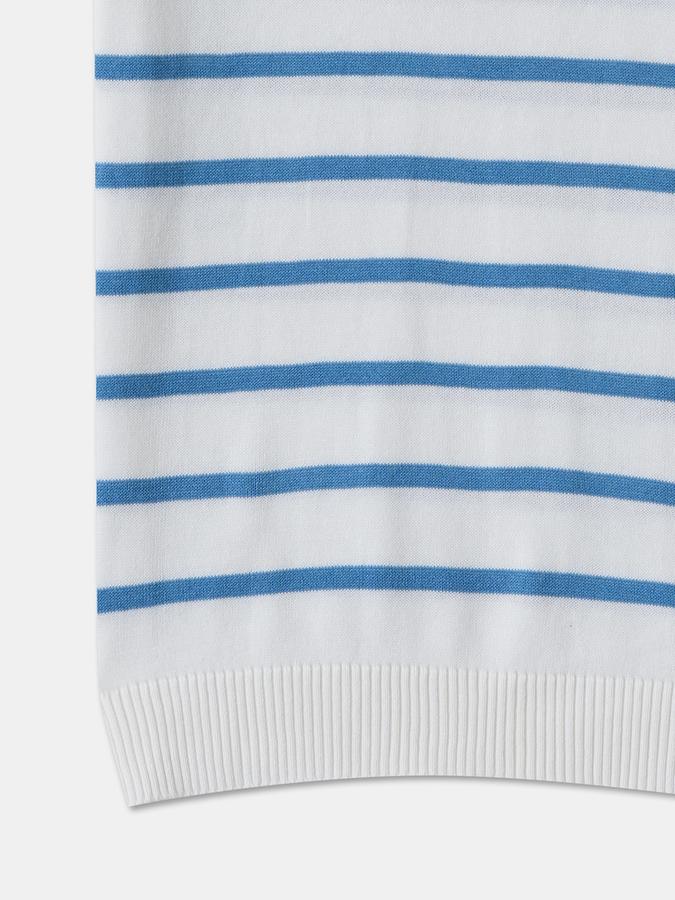 Boys Regular Fit Short Sleeve Polo Collar T-Shirt