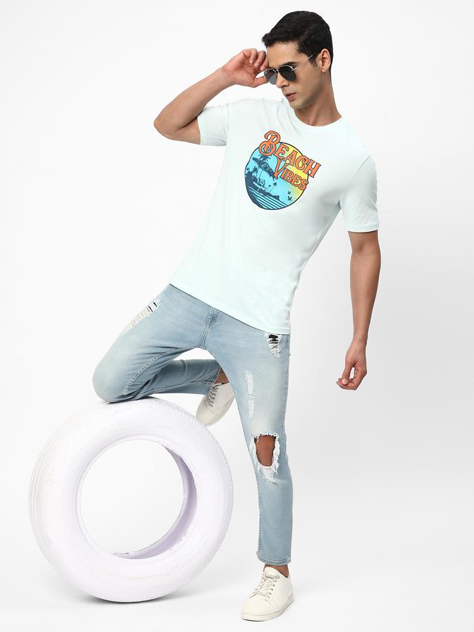 R&B Men Green T-Shirts image number 1