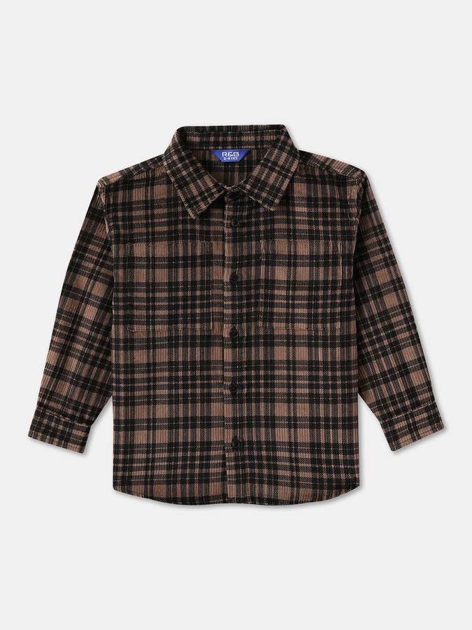 Boys Checkered Casual Shirt