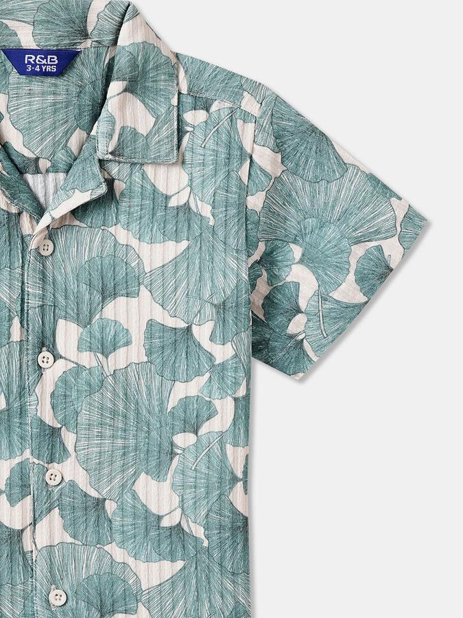 Boys Printed Casual Shirt image number 3