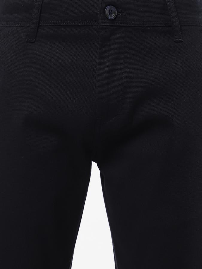 R&B Blue Men Casual Trousers image number 3