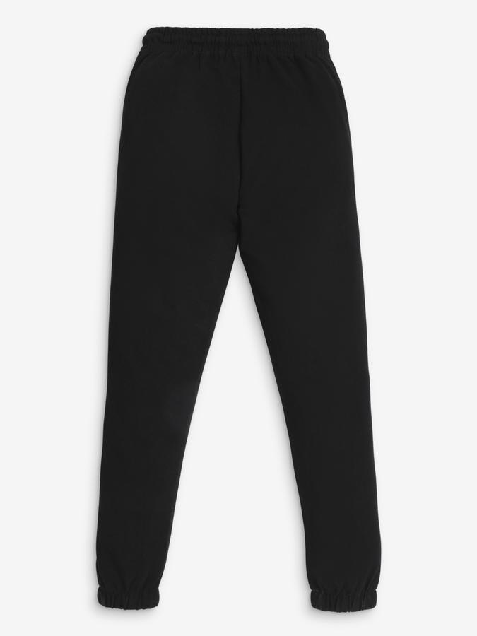 Girls Graphic Print Slim Fit Track Pants image number 2