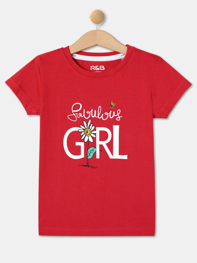 R&B Girl's Round Neck Graphic Tee image number 0