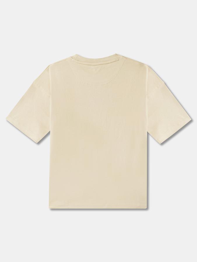 Boy Typographic Print Round-Neck T-Shirt image number 1