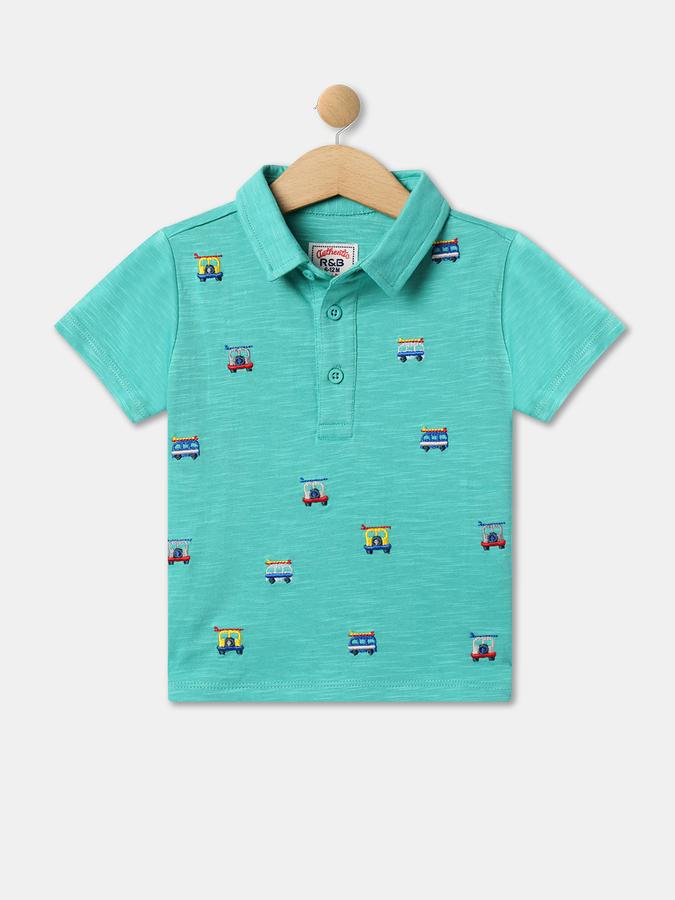 Boys Relaxed Fit Polo T-Shirt image number 0