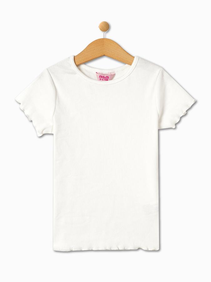 R&B Girl's Short Woven Dungaree image number 2