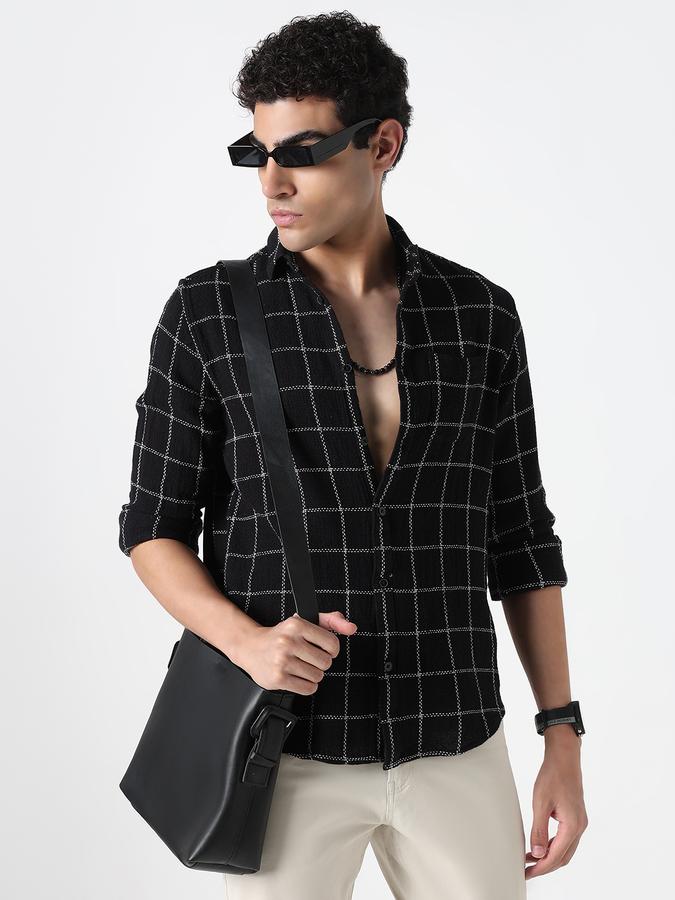 Men Checkered Casual Shirt 