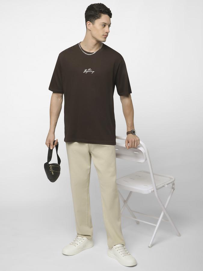 R&B MEN'S Graphic Printed T-Shirt with Crew Neck and Short Sleeves image number 1