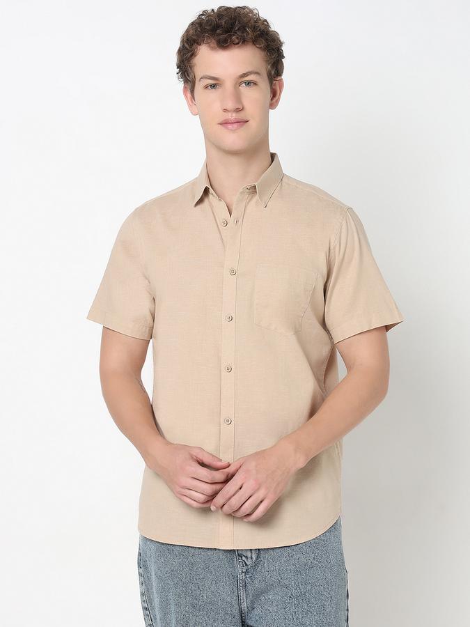 R&B MENS Long sleeves Casual Solid SHIRT