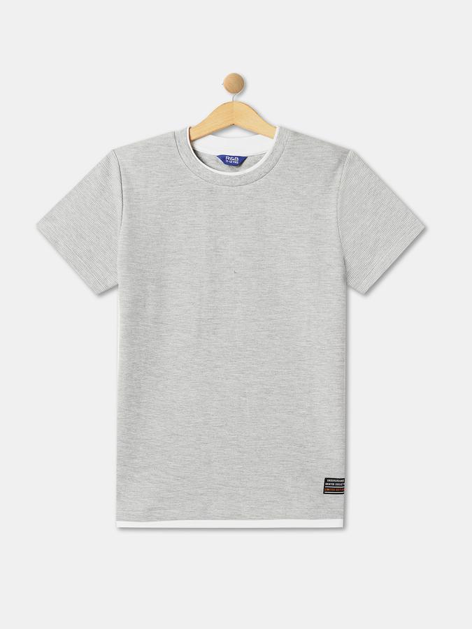 R&B Boy's Round Neck T-Shirt