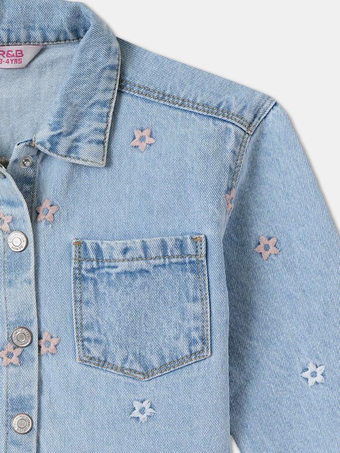 Full Sleeve Embroidered Girls Jacket image number 2
