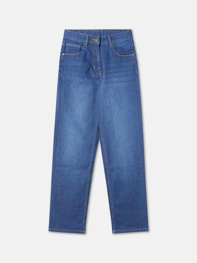 Girls Blend Regular Fit Mid-Rise Clean Look Jeans