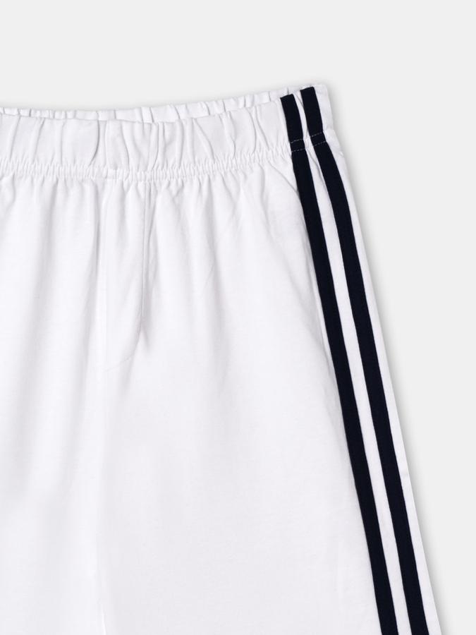 R&B Boys White Shorts & 3/4Ths image number 3