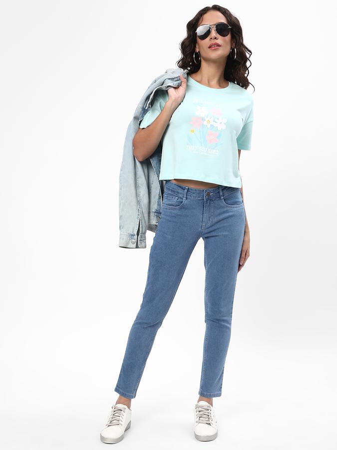 R&B Women Blue T-shirts image number 1