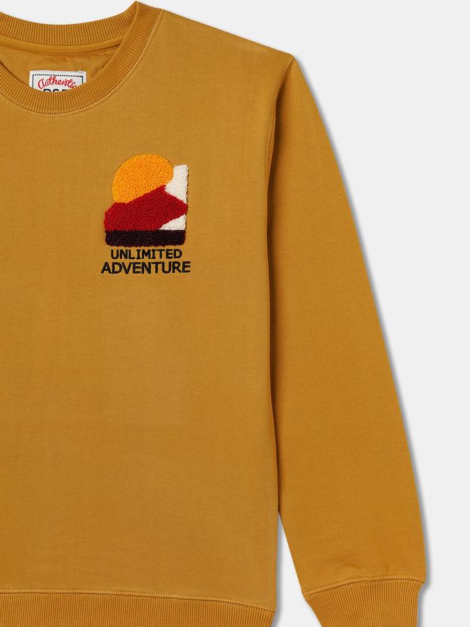 Boys Relaxed Fit Full Sleeve Crew Neck SweaT-Shirt